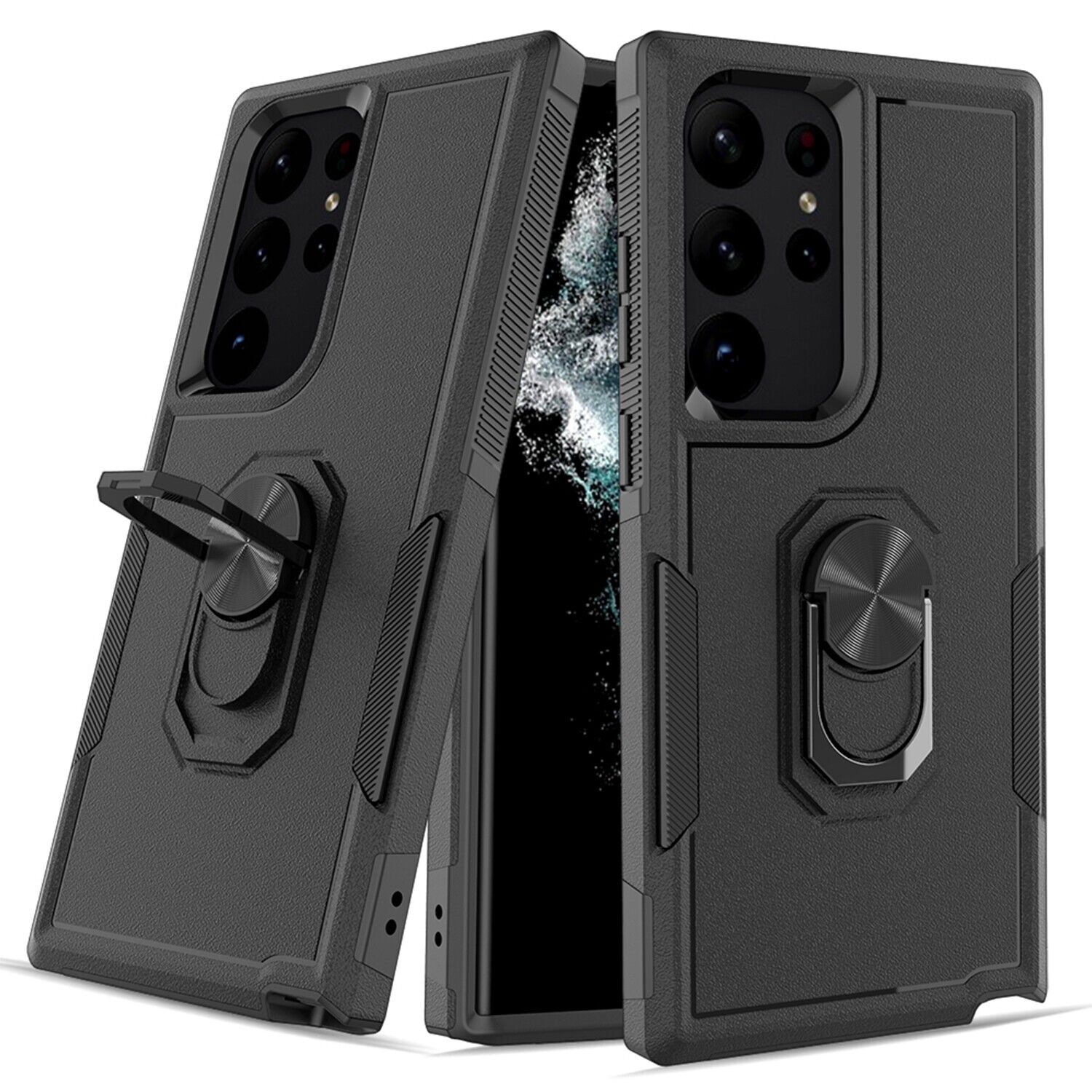 Étui à anneau robuste pour Samsung Galaxy S24 Ultra Étui à anneau robuste pour Samsung Galaxy S24 Ultra